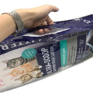 Jumbo Pet Treat Packaging Bag With Slider Zipper Cat Litter Packaging Bag 