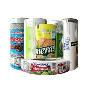 Roll film for snack